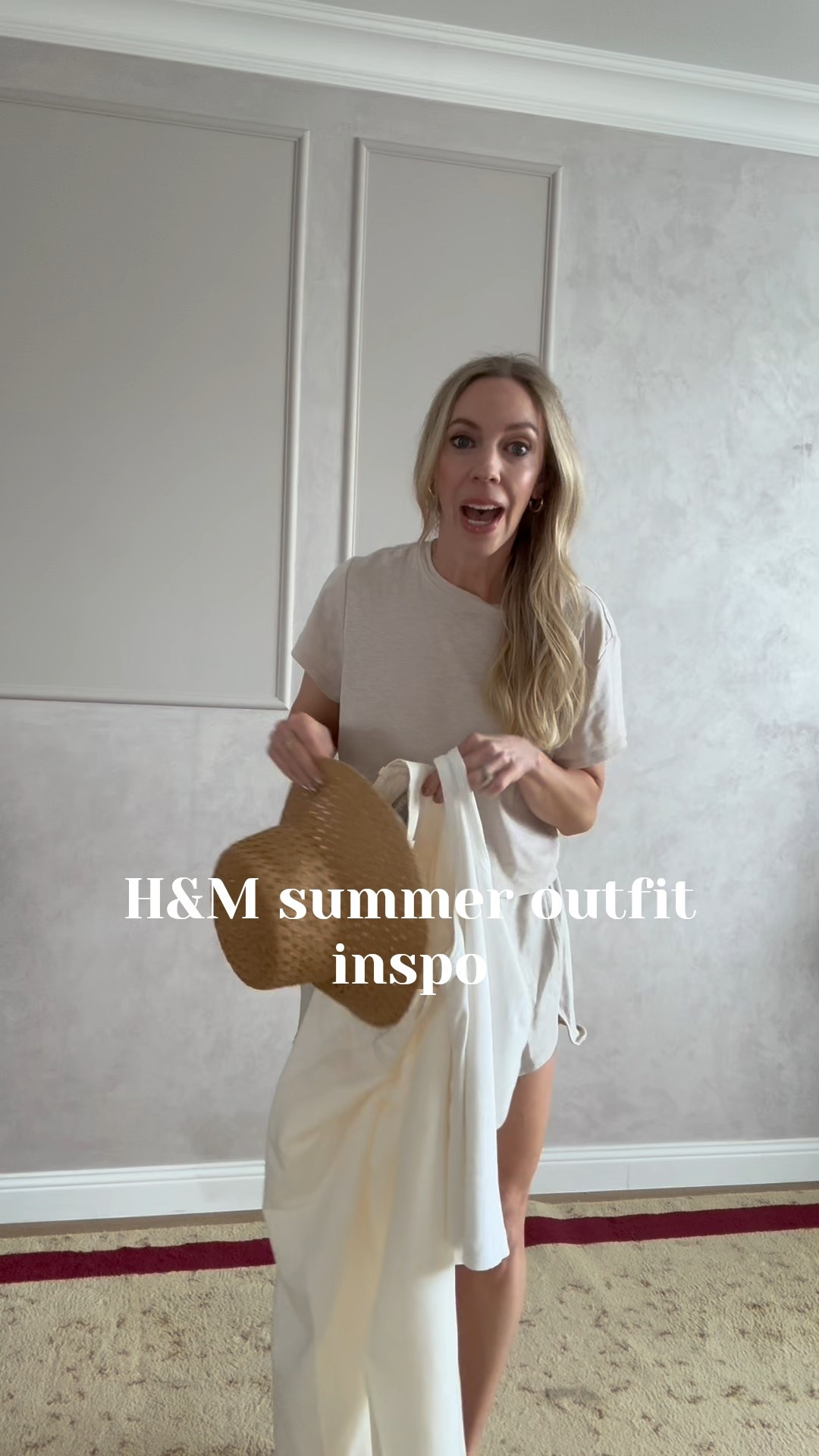 H&M summer outfit with linen shirt, straw bucket hat, linen pants, Gucci bamboo belt, gold sandals 

#LTKSeasonal #LTKStyleTip #LTKFindsUnder50