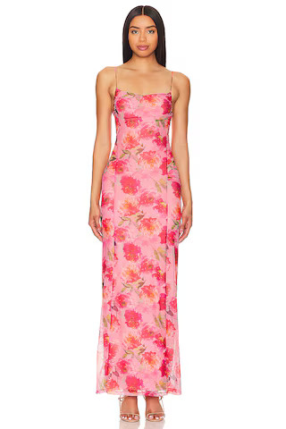 MORE TO COME Ciara Maxi Dress in Pink Floral from Revolve.com | Revolve Clothing (Global)