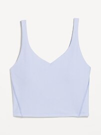 Light Support PowerSoft Longline Sports Bra | Old Navy (US)