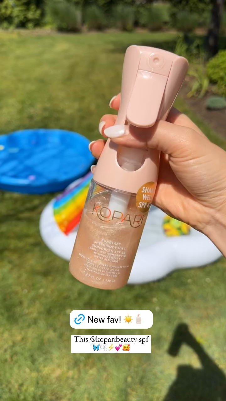 Obsessed with this spf spray! Not sticky and the slightest sheer glow for that sunkisses look! ☀️🧴

#LTKBeauty #LTKFindsUnder50 #LTKSeasonal
