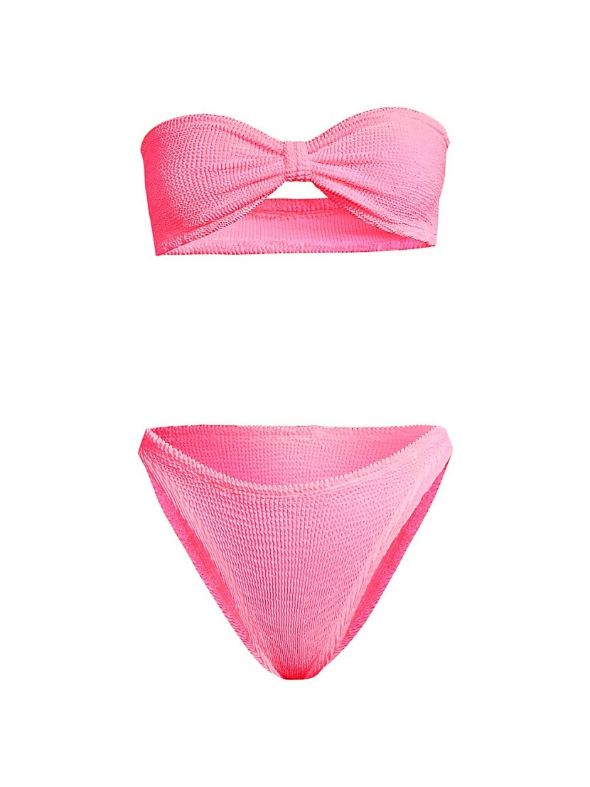 Jean Bow Two-Piece Bikini Set | Saks Fifth Avenue