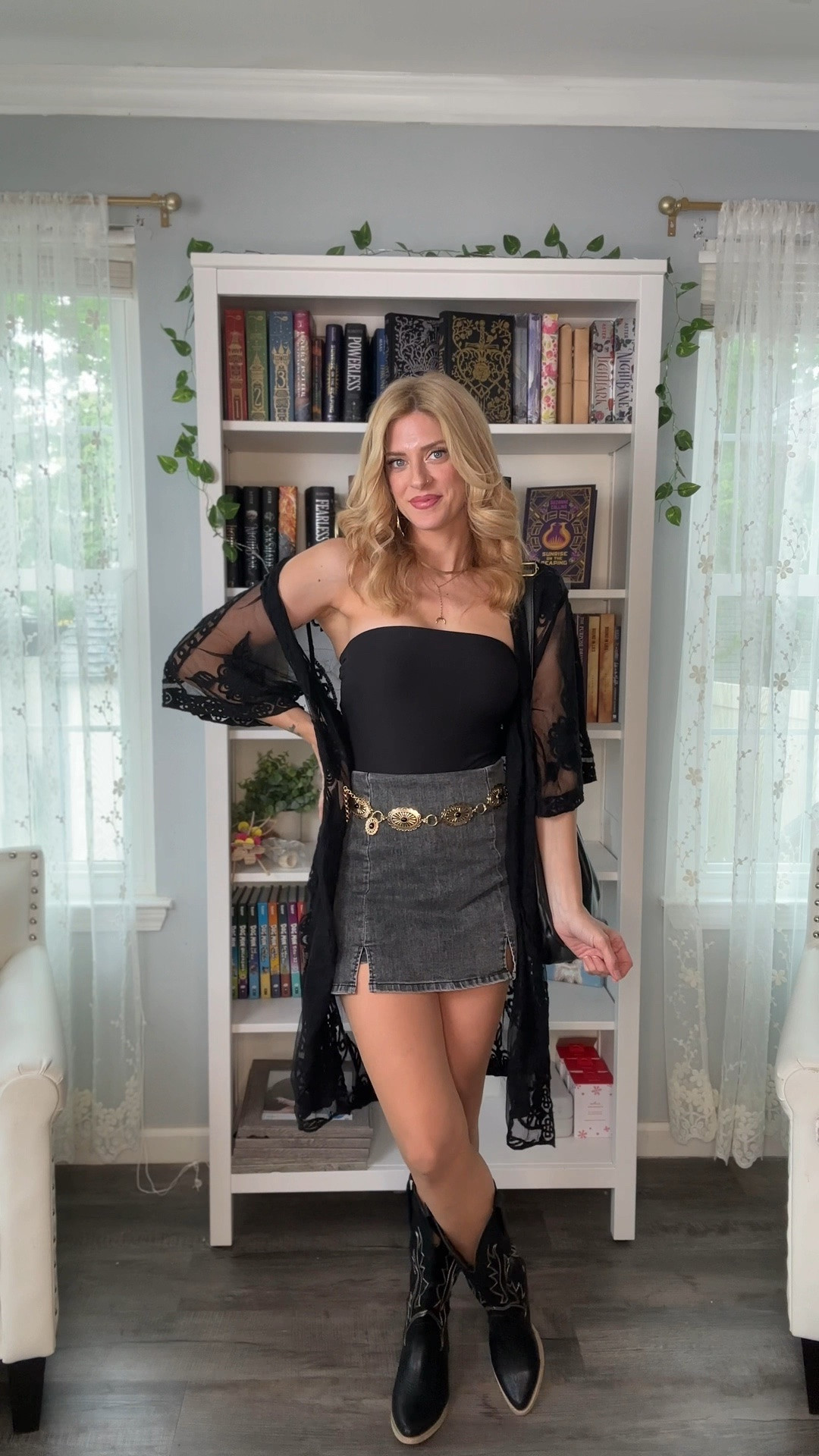 Feminine Western Outfit Ideas 🖤🌾