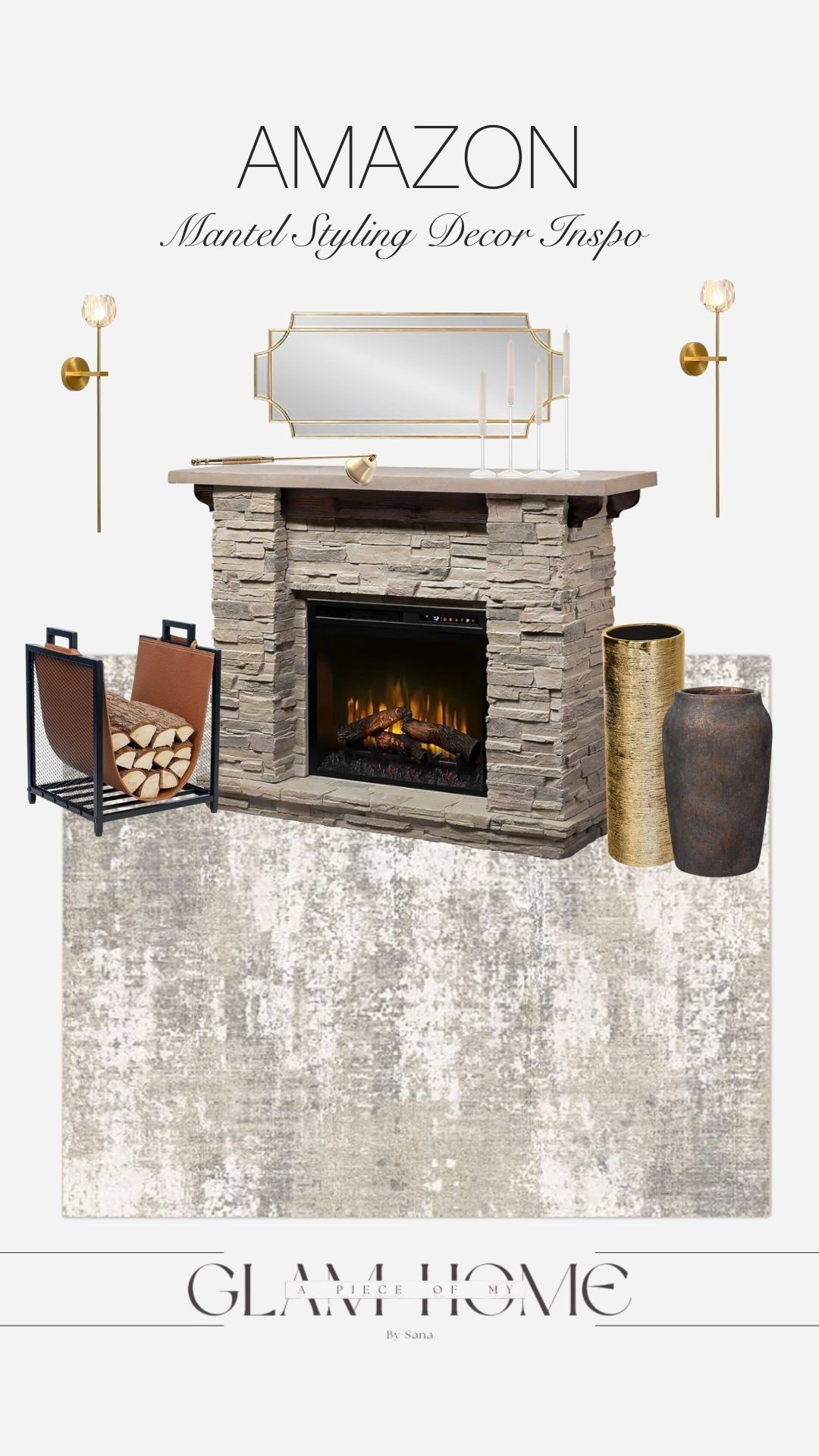 Amazon Mantel Styling inspo !

#LTKStyleTip #LTKHome #LTKSeasonal