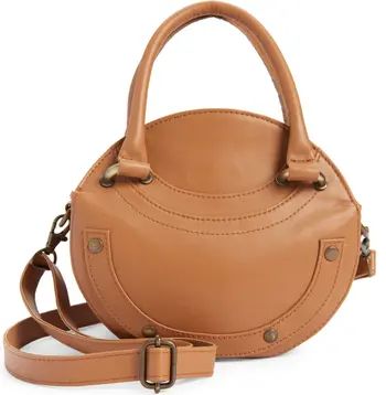 Faux Leather Round Crossbody Bag | Nordstrom