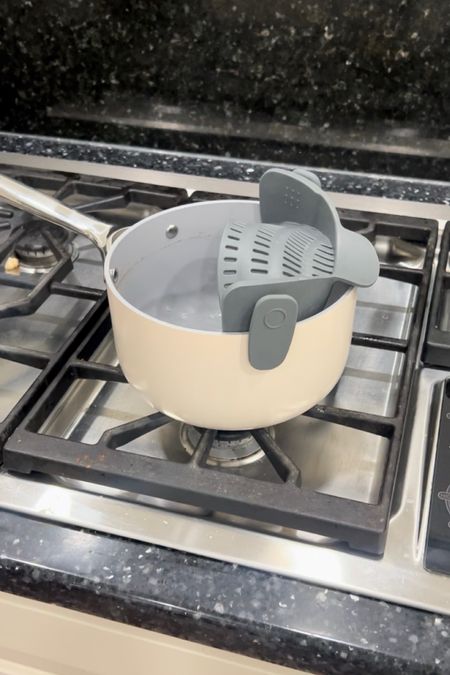 If you haven’t gotten this pot strainer, it’s a kitchen must have! For under $15, it is the gift that keeps on giving. 

#LTKHome #LTKFamily #LTKGiftGuide