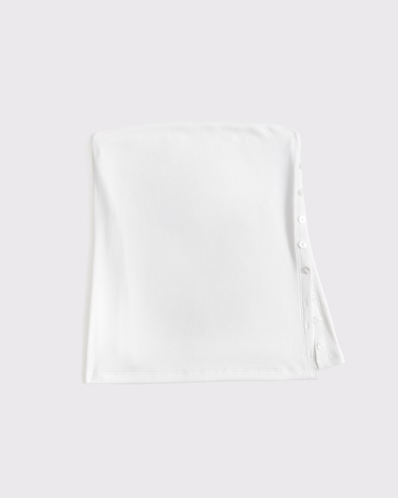 Side-Button Tube Top | Abercrombie & Fitch (US)