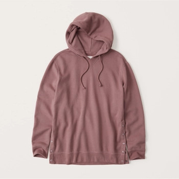 Side-Snap Hoodie | Abercrombie & Fitch (US)