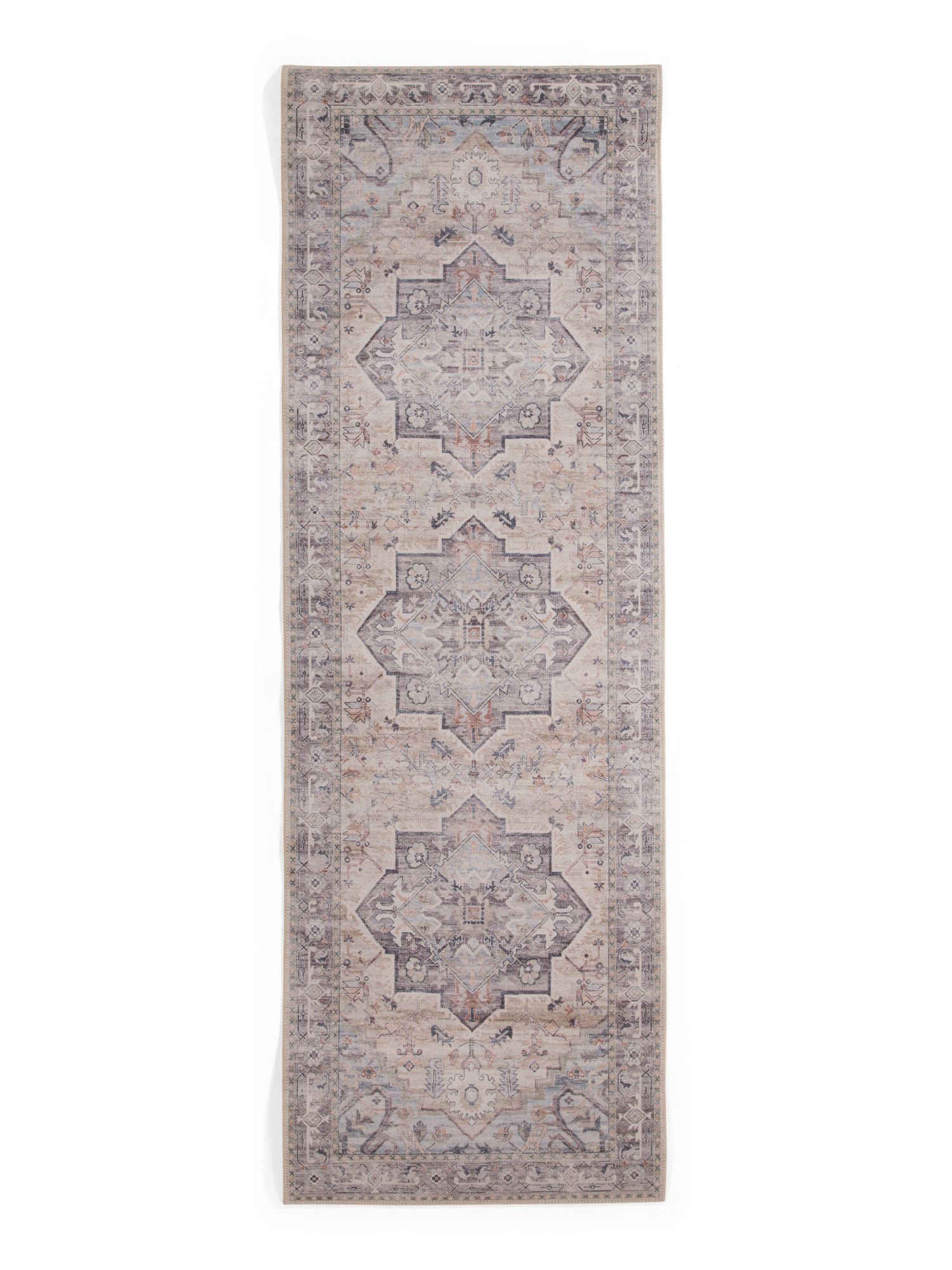 Vintage Look Flat Weave Runner | TJ Maxx