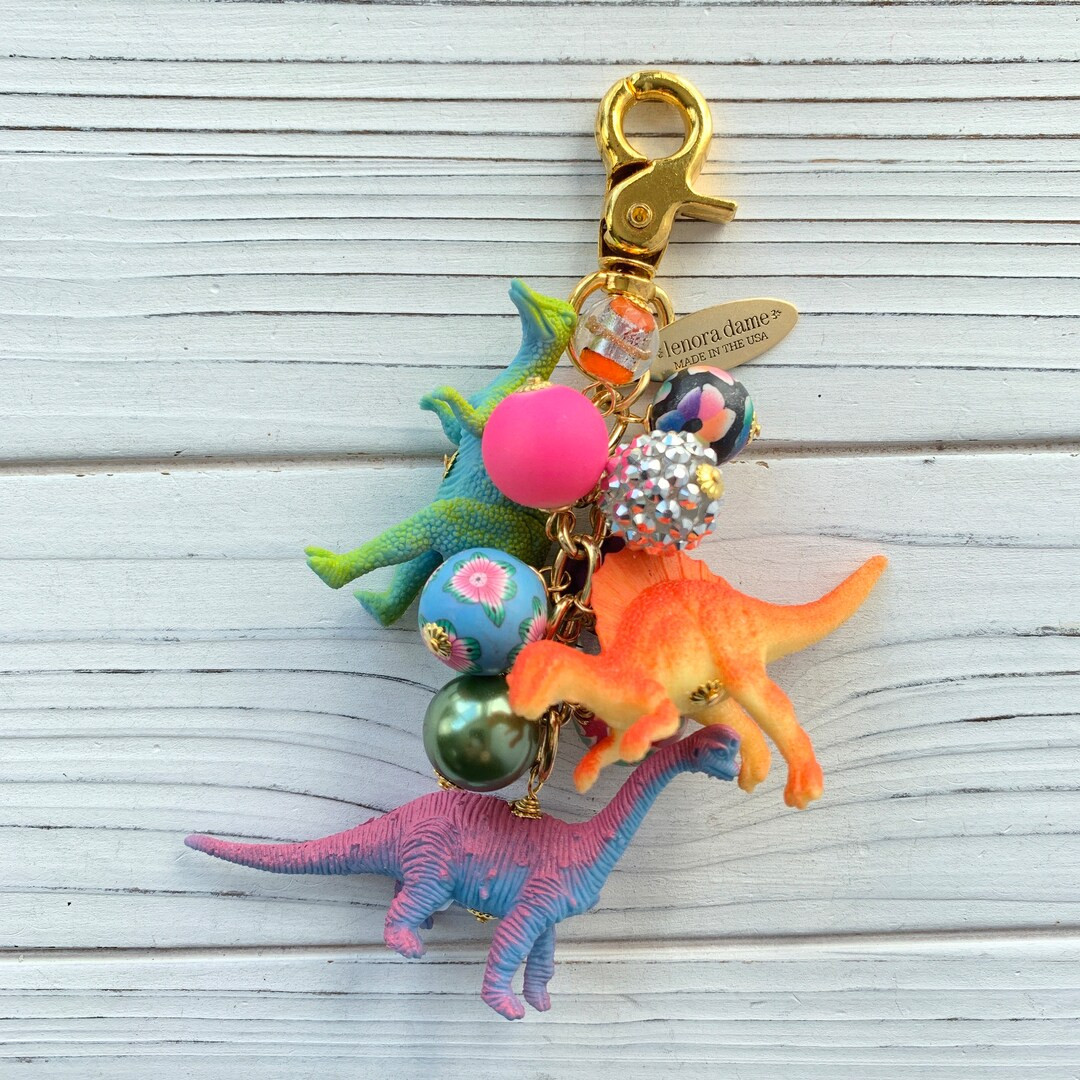 Lenora Dame Favorite Dinosaur Purse Charm - Etsy | Etsy (US)