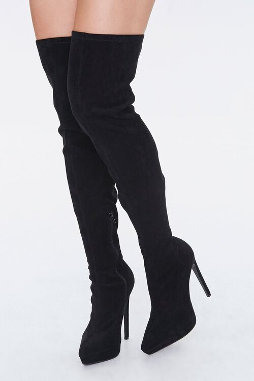 Over-the-Knee Stiletto Boots | Forever 21 (US)