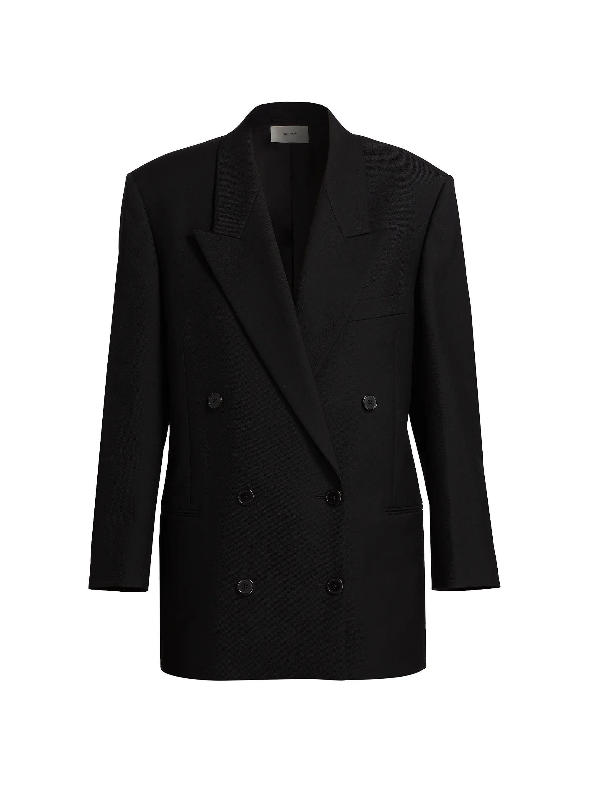 Timoty Peak Lapel Double-Breasted Wool Jacket | Saks Fifth Avenue