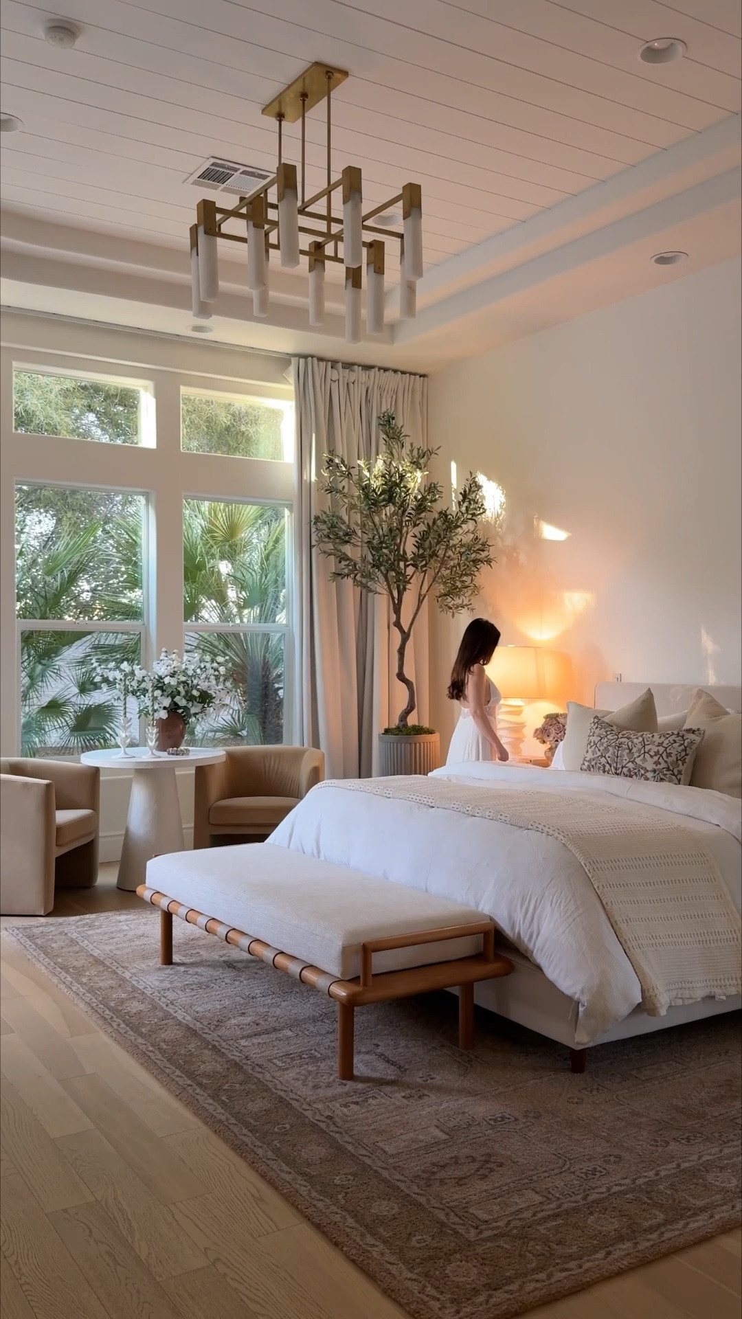 Bedroom 

Bench, chairs, tree, table, white dress 

#LTKHome #LTKSaleAlert #LTKValentine