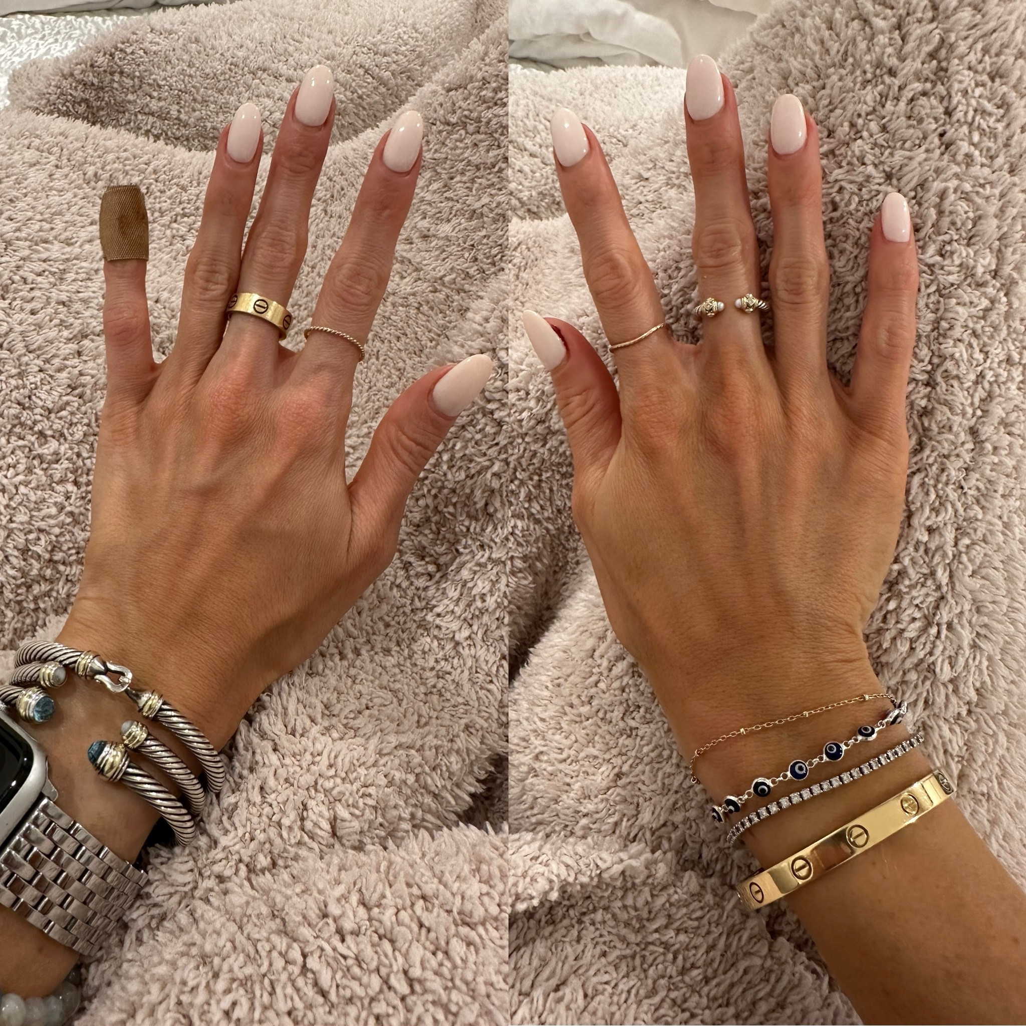 My everyday jewelry linking look for less for my cable bracelets too 

#LTKFindsUnder50 #LTKFindsUnder100