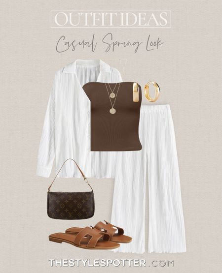 Spring Outfit Ideas 💐 Casual Spring Look
A spring outfit isn’t complete without an extra layer and soft colors. These casual looks are both stylish and practical for an easy spring outfit. The look is built of closet essentials that will be useful and versatile in your capsule wardrobe. 
Shop this look 👇🏼 🌈 🌷


#LTKU #LTKSeasonal #LTKFind