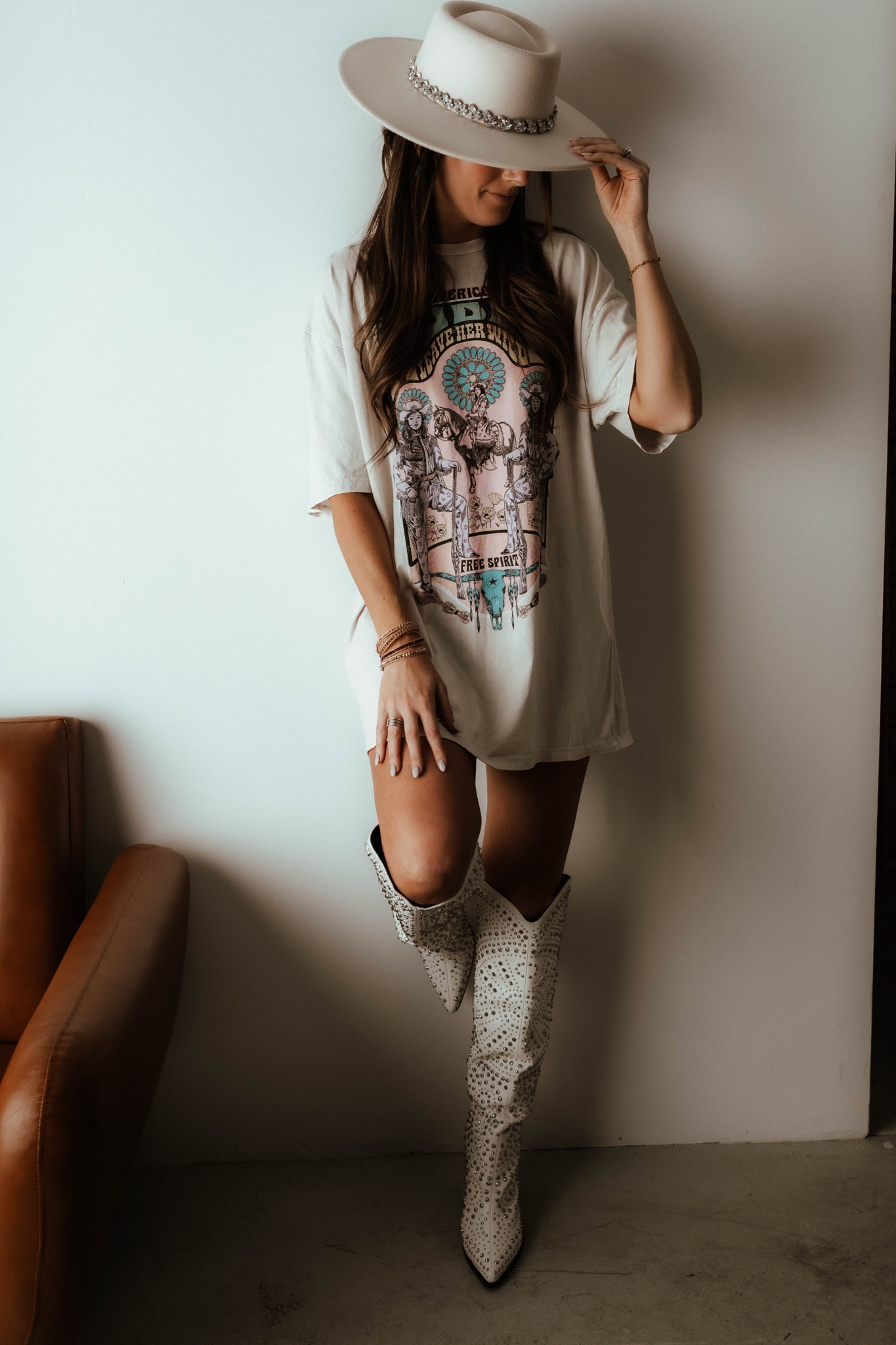 T-Shirt Dress and Western Hat are So Obsessed Boutique

#LTKstyletip #LTKFind