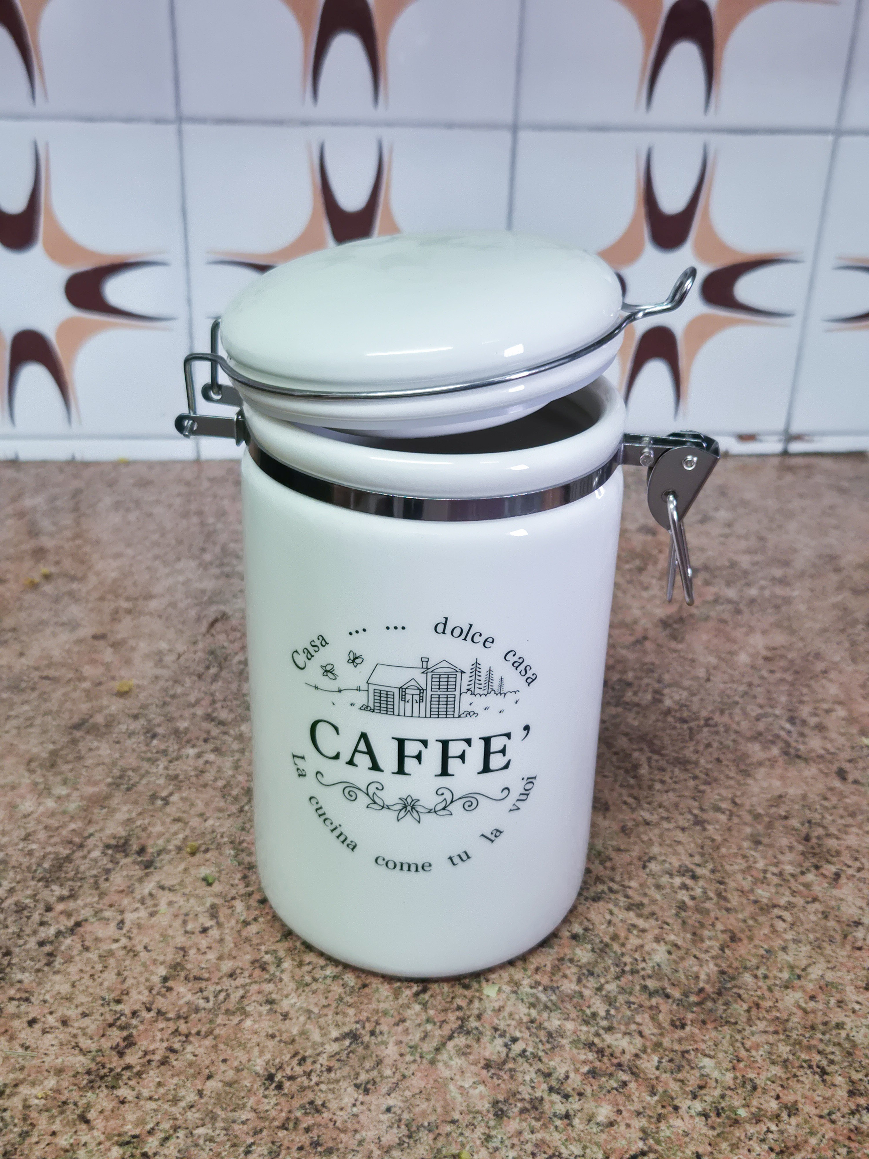 Cercamic coffee container. The cute aesthetic coffee container with sealed top.From Amazon Spain.

#LTKfoodie #LTKHome