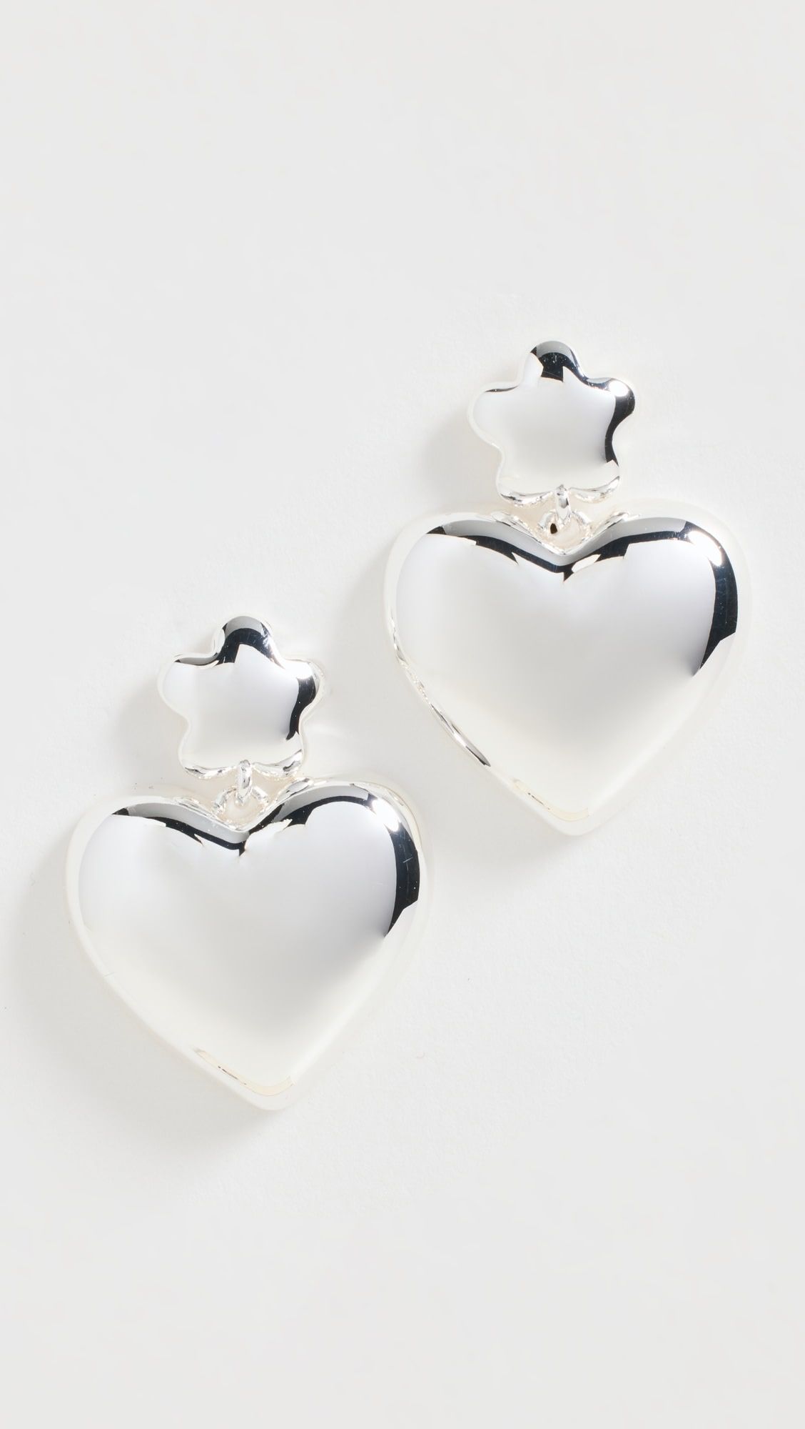 Madewell Puffy Heart Statement Earrings | Shopbop | Shopbop