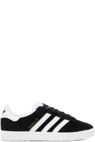 Black & White Gazelle 85 Sneakers | SSENSE