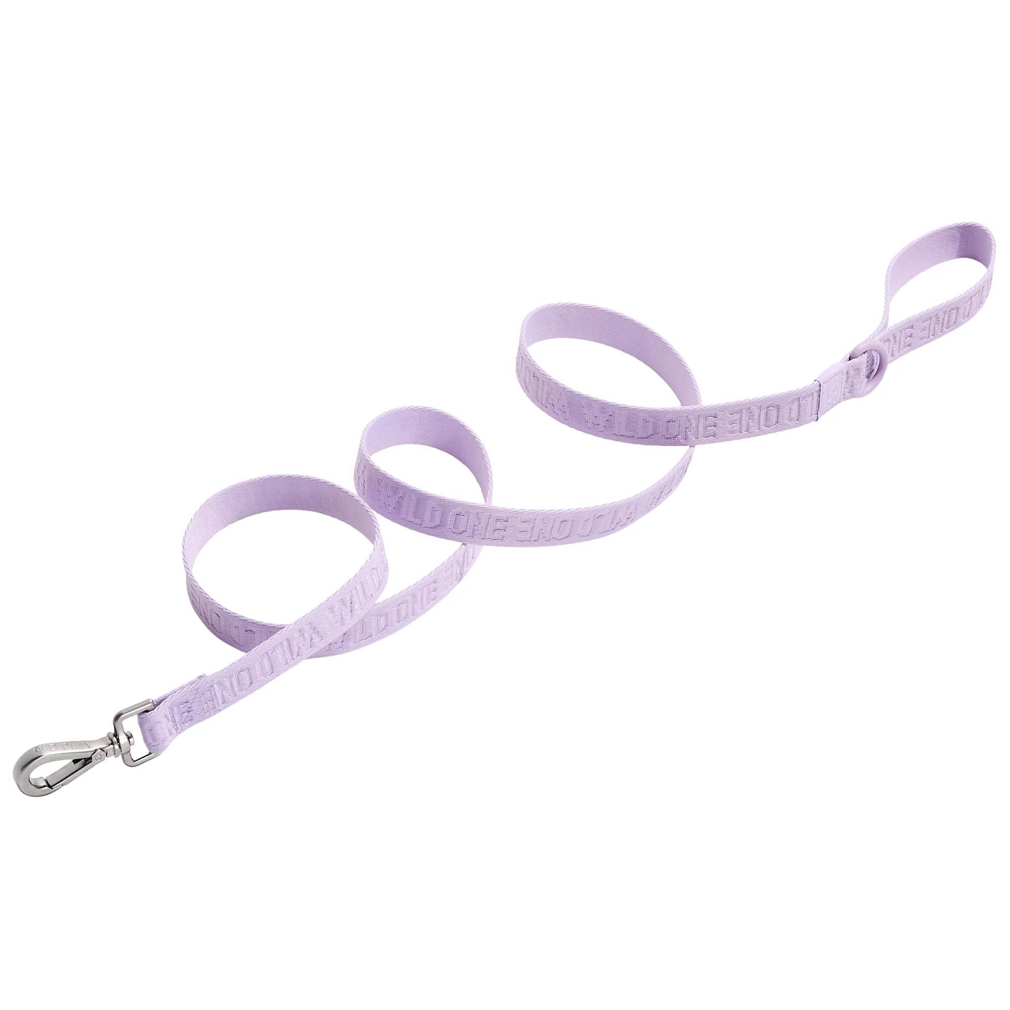 Wild One 6ft Heavy Duty Lightweight Nylon Dog Leash, Lilac | Walmart (US)