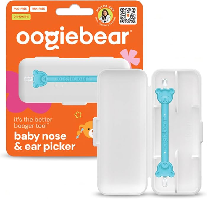 oogiebear: Baby Nose Cleaner & Ear Wax Removal Tool - Safe Booger & Earwax Removal for Newborns, ... | Amazon (US)