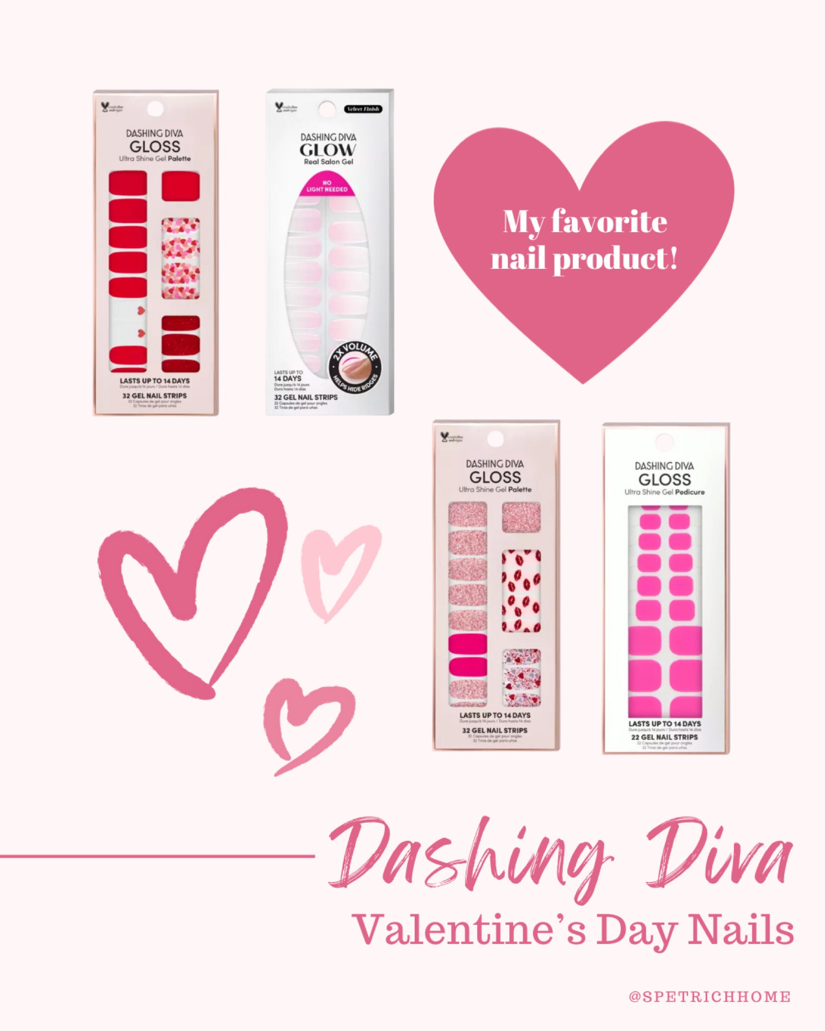 It’s no secret that I love the simplicity and durability of Dashing Diva nail strips. I was excited to see these Valentine’s Day inspired options! 

#spa #salon #nailart #athome #beauty

#LTKparties #LTKbeauty #LTKstyletip