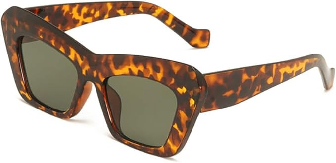Vintage Cat Eye Sunglasses Women Luxury Fashion Sun Glasses Sexy Big Frame Retro Eyewear Female M... | Amazon (US)