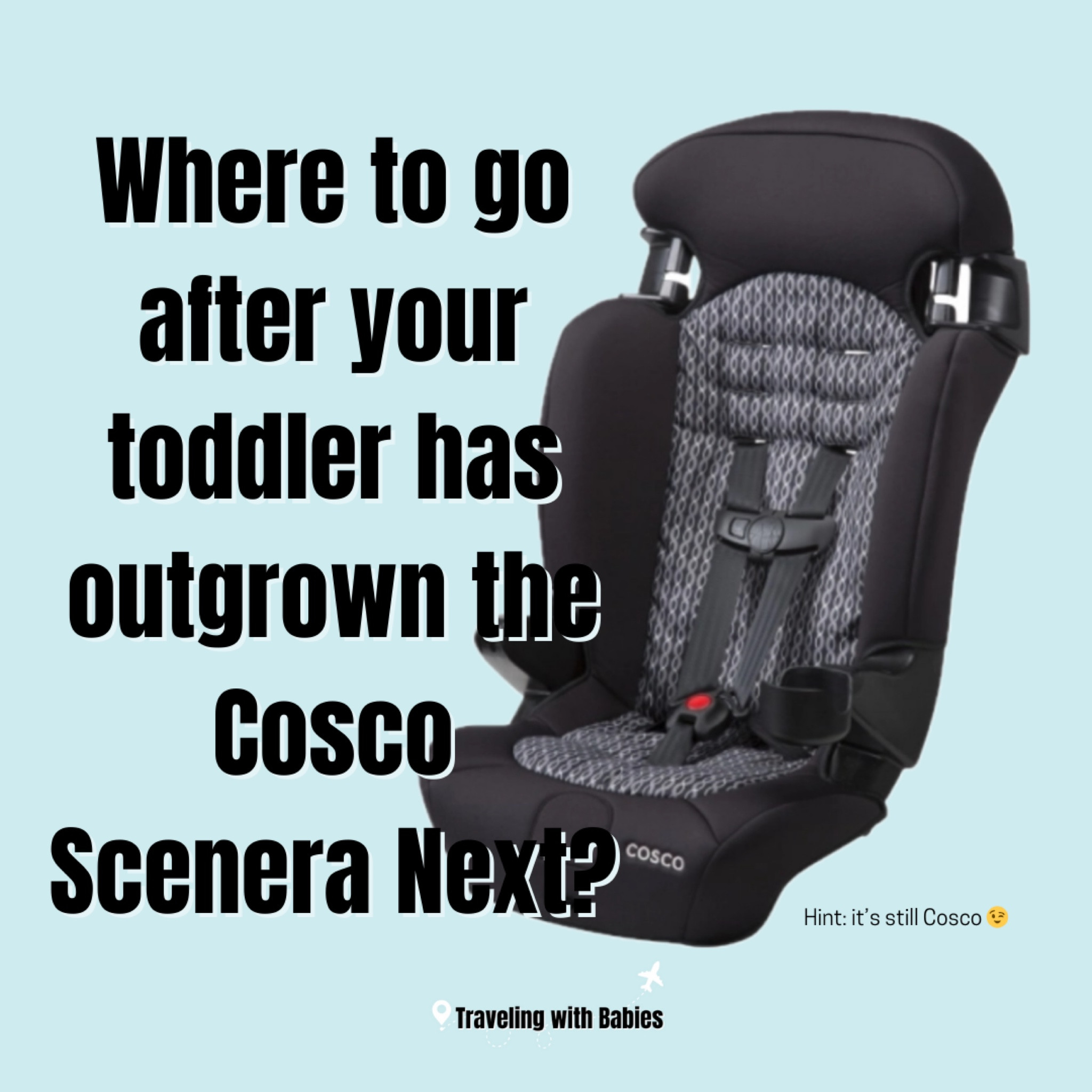 Why do we love Cosco so much for travel? Because they give you great safe options that don’t break the bank 🩵

#LTKfamily #LTKtravel #LTKkids