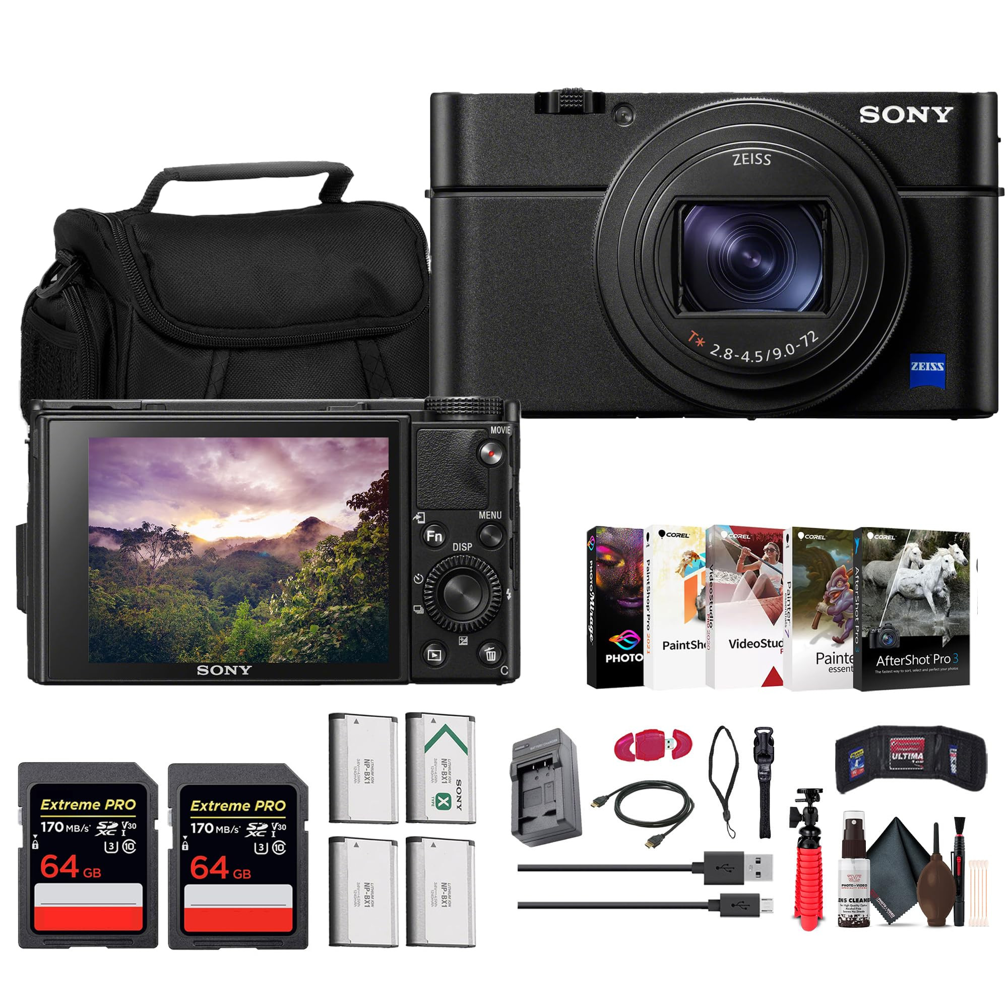 Sony Cyber-Shot RX100 VII Digital Camera (DSC-RX100M7) – 20.1MP 1-Inch Stacked CMOS Sensor | ZE... | Amazon (US)