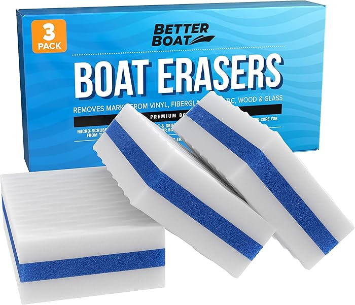 Boat Erasers by Better Boat - Cleaning Sponge for Scuff Marks & Grime, Marine Accessories & Gifts... | Amazon (US)