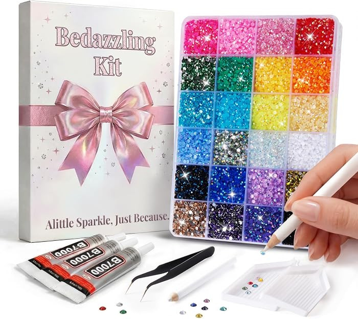 Resin Jelly Rhinestones for Bedazzling Kit - Teen Girl Gifts Trendy Stuff | Amazon (US)