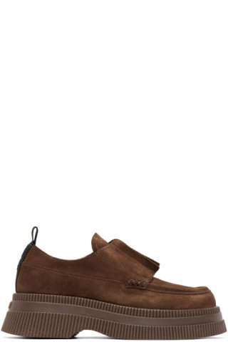Brown Creepers Loafers | SSENSE