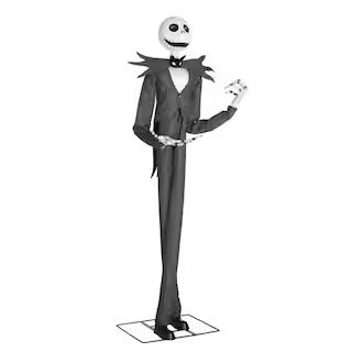 6.5 ft Animated Disney Jack Skellington Halloween Animatronic | The Home Depot