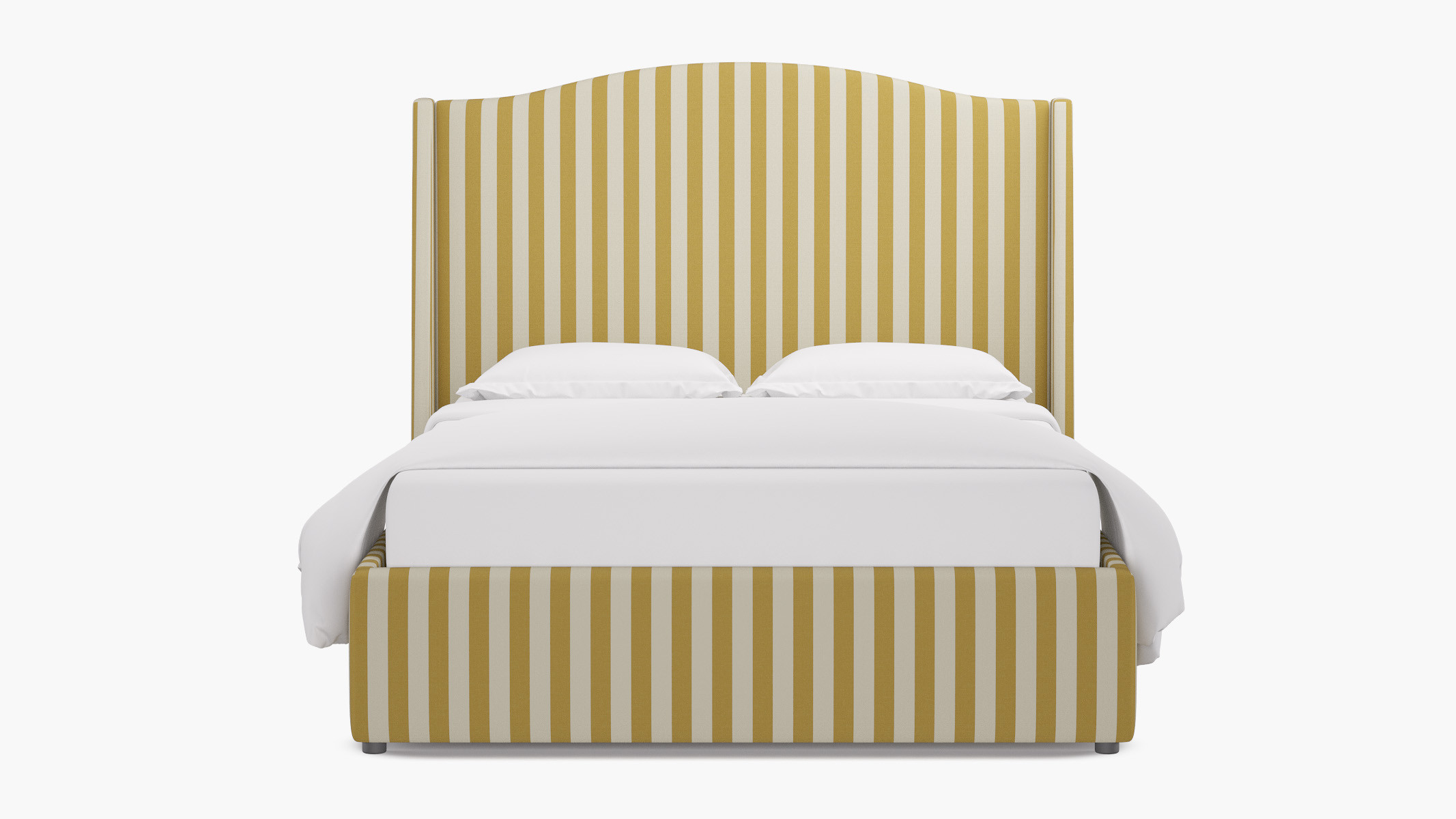 Curved Wingback Bed | The Inside