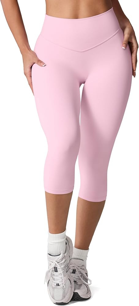 UNISSU Hugcurve No Front Seam Capri Leggings 19" | Amazon (US)