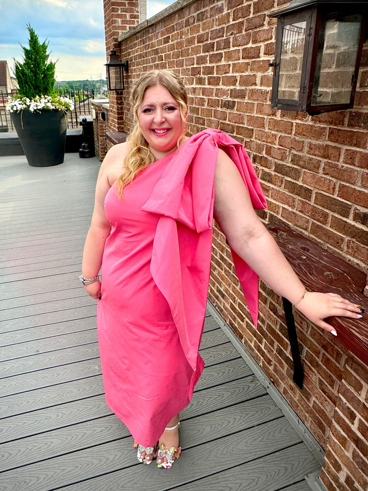 The bow dress of my dreams! 🎀😍 Comes in pink and black 🩷🖤

#LTKWedding #LTKStyleTip #LTKPlusSize