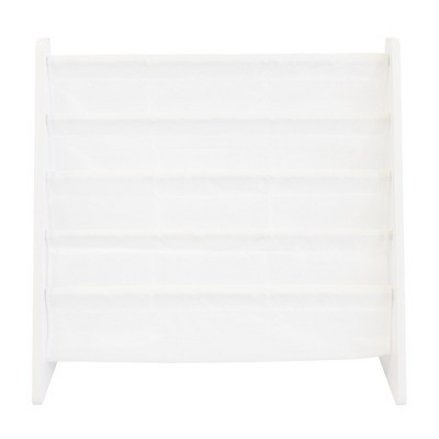 Kids' Book Rack Cambridge Collection White - Humble Crew: Toddler Decorative Bookshelf, 4 Shelves, MDF Material | Target