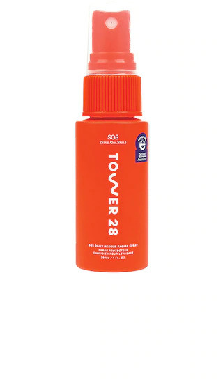 Tower 28 SOS Daily Rescue Facial Spray with Hypochlorous Acid 1oz in Beauty: NA. | Revolve Clothing (Global)
