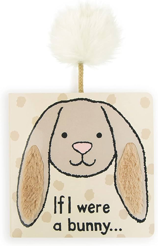 Jellycat Baby Touch and Feel Board Books, If I were a Bunny, Beige | Amazon (US)