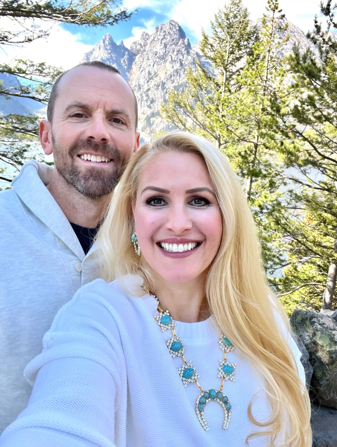 💎STATEMENT JEWELRY: Giving western vibes with these @elizabethcolejewelry horseshoe necklace and earrings featuring turquoise and clusters of crystals. WOW! #elizabethcolejewelry #elizabethcole

😍AMAZED by the craftsmanship of this western jewelry . I wore these pieces all week in Jackson Hole, Wyoming! 

👉🏼You can wear these versatile pieces dressed up with a business suit into the office or casually with a sweater and cowboy boots. The combinations are endless! Also love stacking her necklaces. 

🫶🏼I highly recommend this jewelry line! Spectacular quality and attention to detail. Absolutely Stunning!

#westernjewelry #turquoisejewelry #turquoiseearrings #turquoisenecklace #westernfashion #horseshoe #horseshoeearrings #horseshoenecklace #layerednecklaces #necklacelayers #jewelryoftheday #jotd #statementjewelry #statementnecklace #statementearrings #street2beachstyle @jtstjtst11

👉🏼Follow my shop @jtstjtst11 on the @shop.LTK app to shop this post and get my exclusive app-only content!

#liketkit 
@shop.ltk

#LTKSeasonal #LTKShoeCrush #LTKStyleTip #LTKItBag #LTKFindsUnder100 #LTKOver40 #LTKMidsize #LTKTravel #LTKWorkwear #LTKU #LTKSaleAlert #LTKFindsUnder50 #LTKHalloween #LTKHoliday #LTKGiftGuide