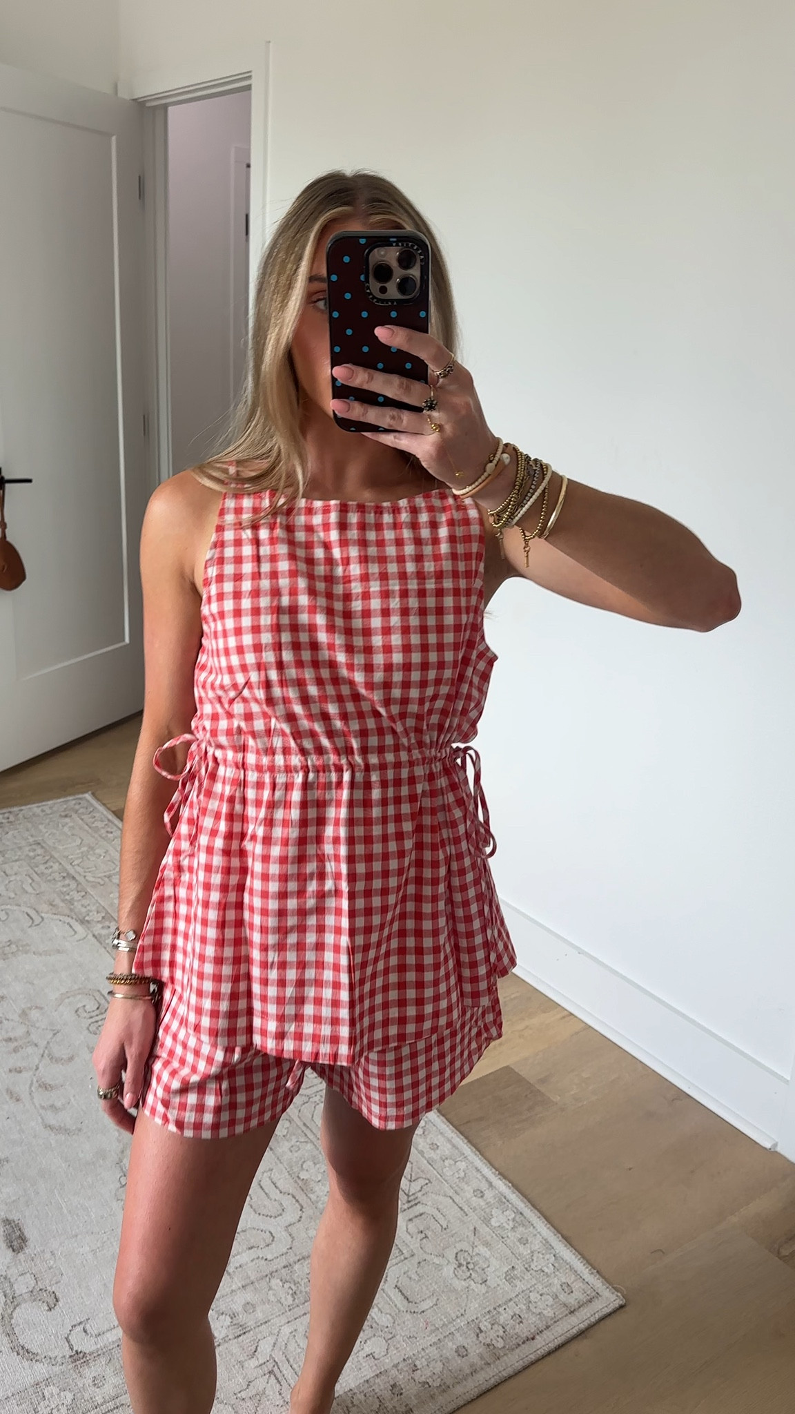 Amazon size small Women's Summer Gingham Short Set 2 Piece Shorts Tank Top Plaid Lounge Matching Two Piece Outfits

#LTKootd #LTKSaleAlert #LTKSeasonal