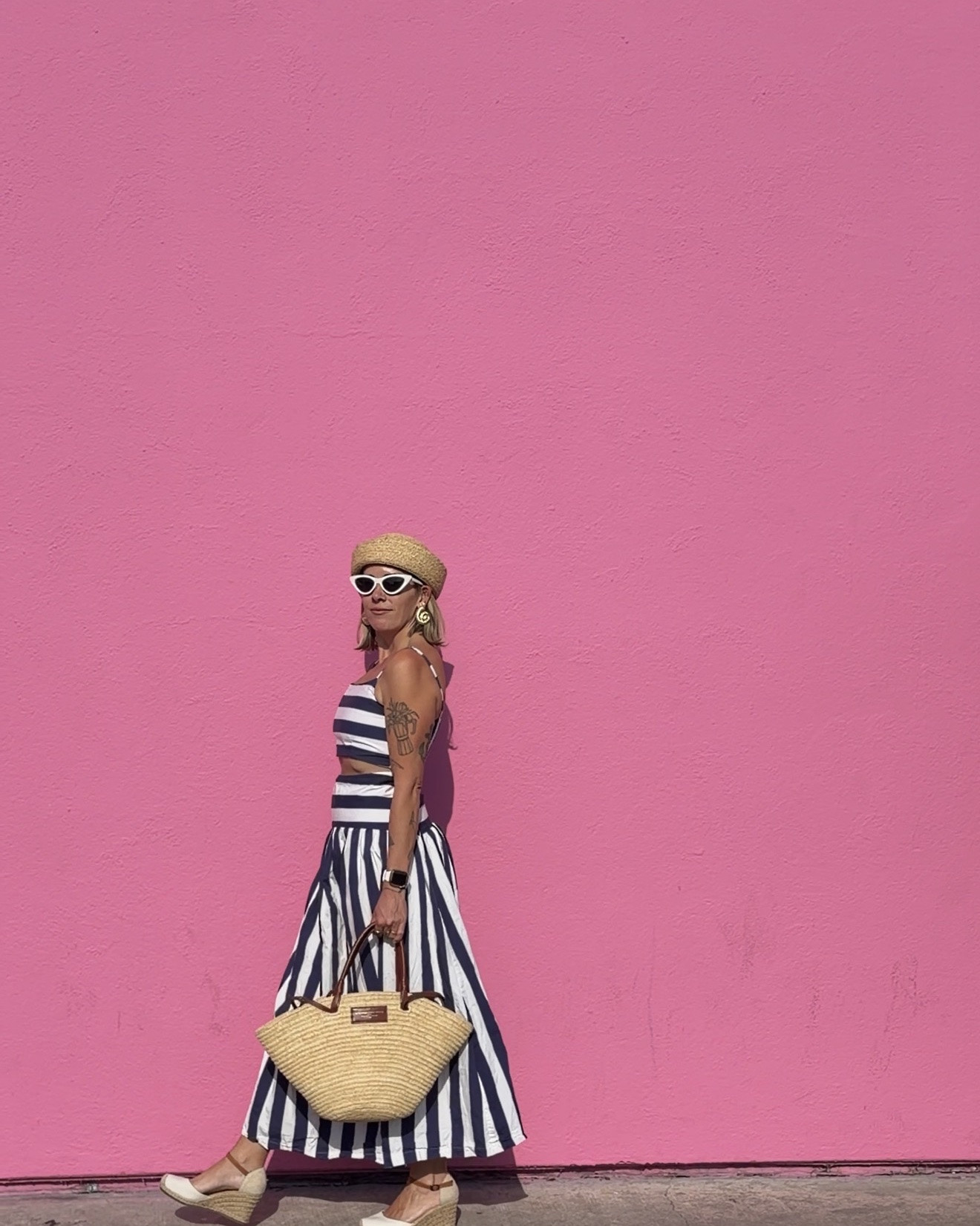 Nautical vibes in LA 🩷🤍💙

#LTKootd #LTKPetite #LTKdayinmylife