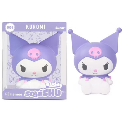 Hamee SquiSHU Buddy Sanrio Characters Official Merchandise Soft Toy Squishy Jumbo Size Collectible - Kuromi | Target