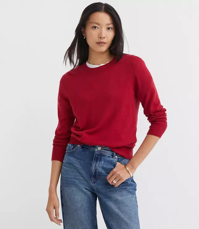Luxe Knit Sweater | LOFT