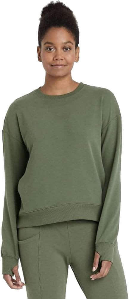 All in Motion Women's Crewneck Sweatshirt - | Amazon (US)