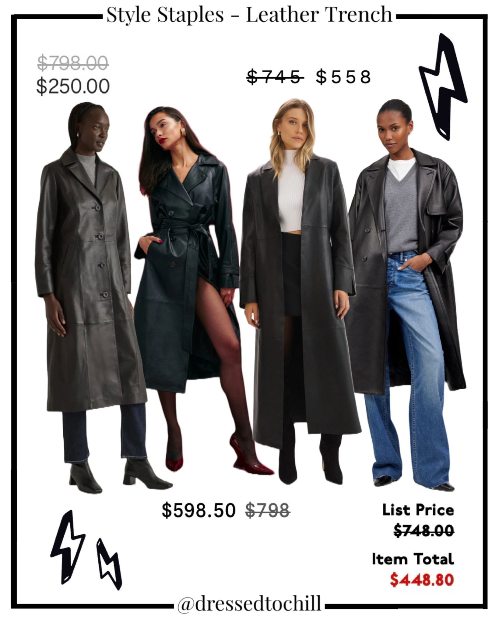 Elevate your wardrobe with a leather trench coat - these are my picks for those at a wonderful price point, crafted from sustainably sourced leather and produced in certified tanneries that prioritize fair labor practices and environmental responsibility. These these coats are a smart choice for conscious fashion lovers. Make a statement that goes beyond style — choose quality that respects both people and the planet. On sale now, these timeless pieces are a fashion-forward investment and on great sale!

#LTKStyleTip #LTKCyberWeek #LTKSaleAlert