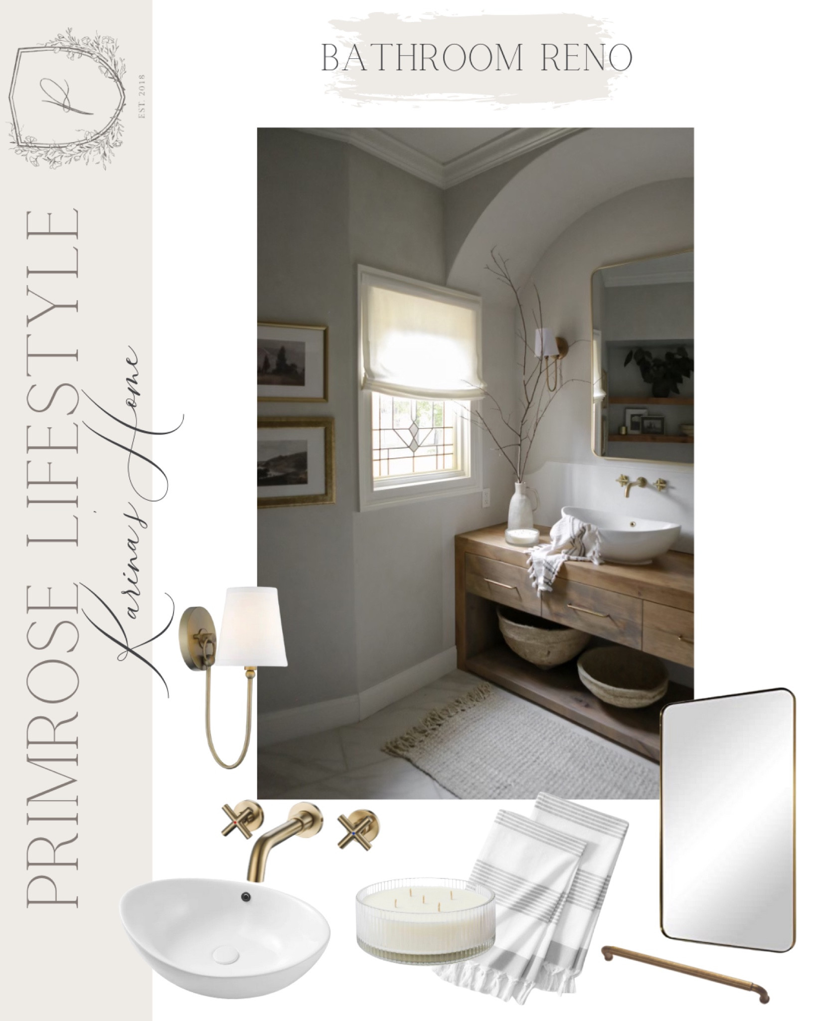 We’re so excited to share our finished bathroom! The custom designed Rowe Vanity/Sideboard is perfect in here and the finishing touches really make it feel like home. We’d love to make a custom vanity just for you!  
Target, Amazon, Wayfair, Overstock. 

#LTKstyletip #LTKhome