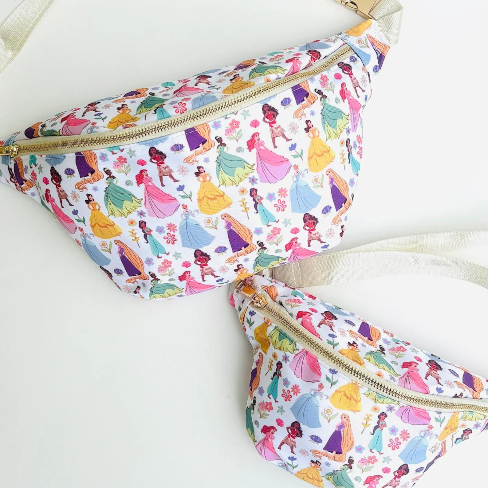 Princess Mommy and Me Fanny Pack | Disney Princess Fanny Pack | Princess Bag | Kids Fanny Pack | ... | Etsy (US)