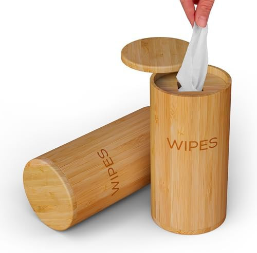 Chef's Haven Refillable Wet Wipes Dispenser - Decorative Disinfecting Wipe Container for Bathroom... | Amazon (US)