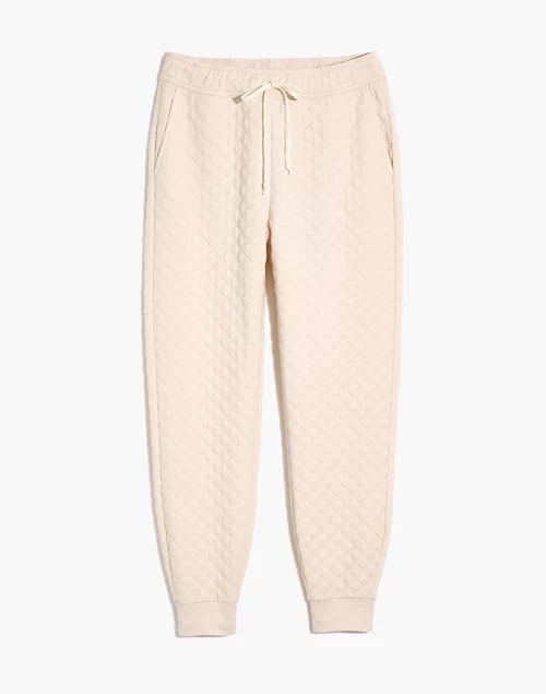 (Re)sourced Quilted Jogger Sweatpants | Madewell