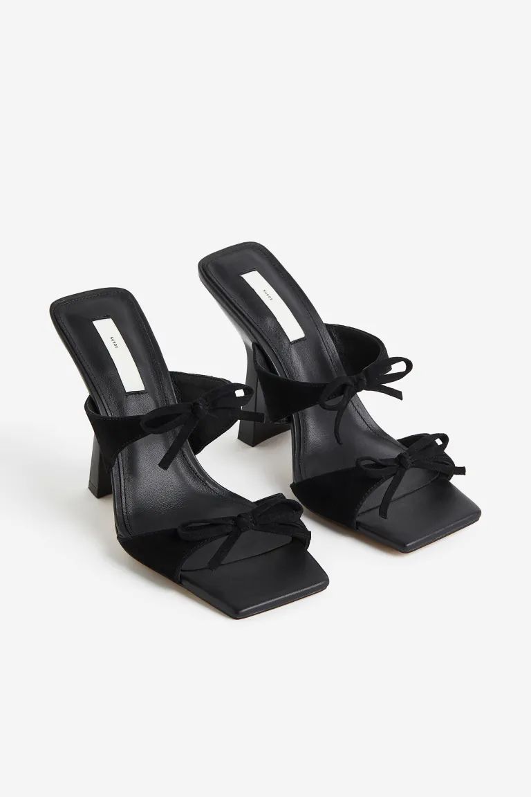 Heeled Suede Sandals | H&M (US)